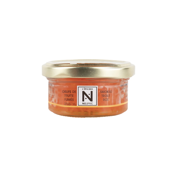 Smoked trout roe