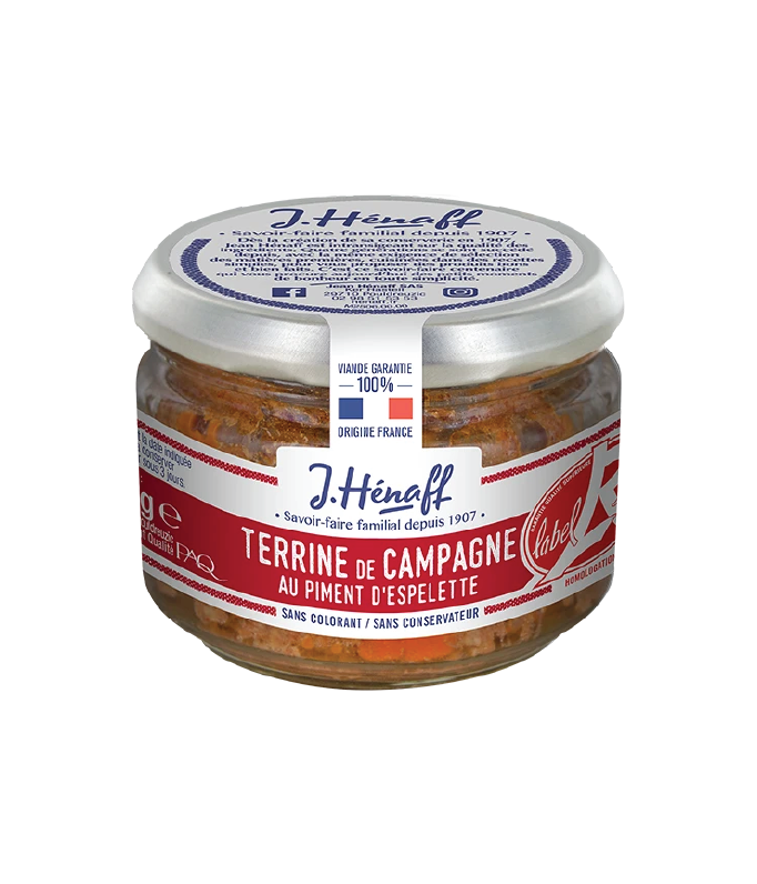 Terrine with Espelette pepper