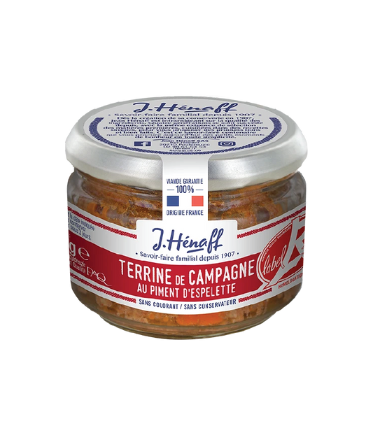 Terrine with Espelette pepper