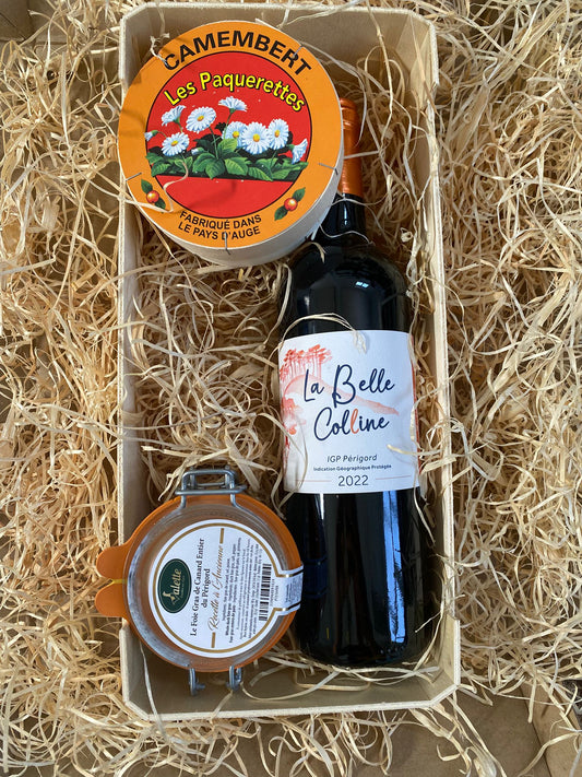 Special Basket - Foie Gras, wine and cheese
