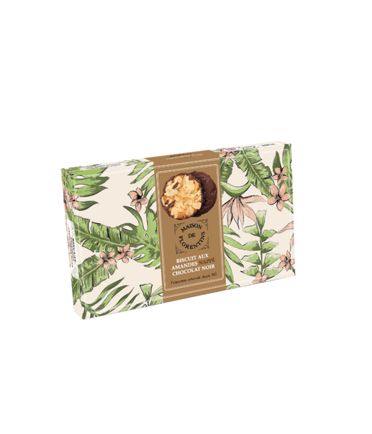 Almond Biscuit Covered with Dark Chocolat