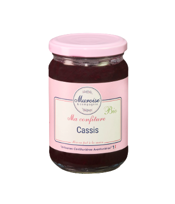Organic blackcurrant jam