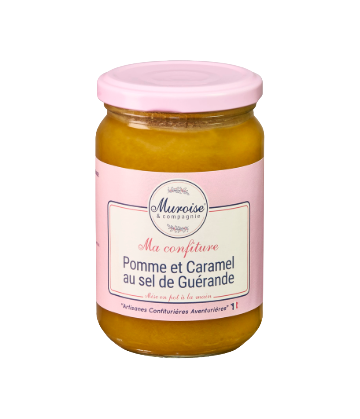 Apple jam with Guérande salted caramel