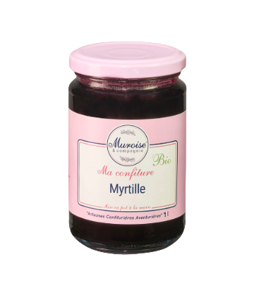 Organic blueberry jam