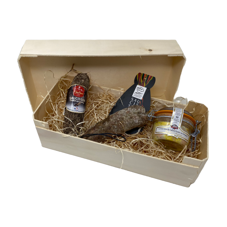 Gourmet Basket - Foie Gras & Duo de Saucissons