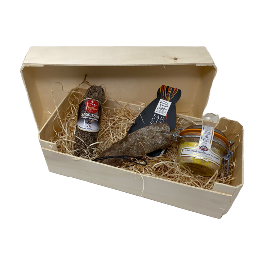 Gourmet Basket - Foie Gras & Duo de Saucissons