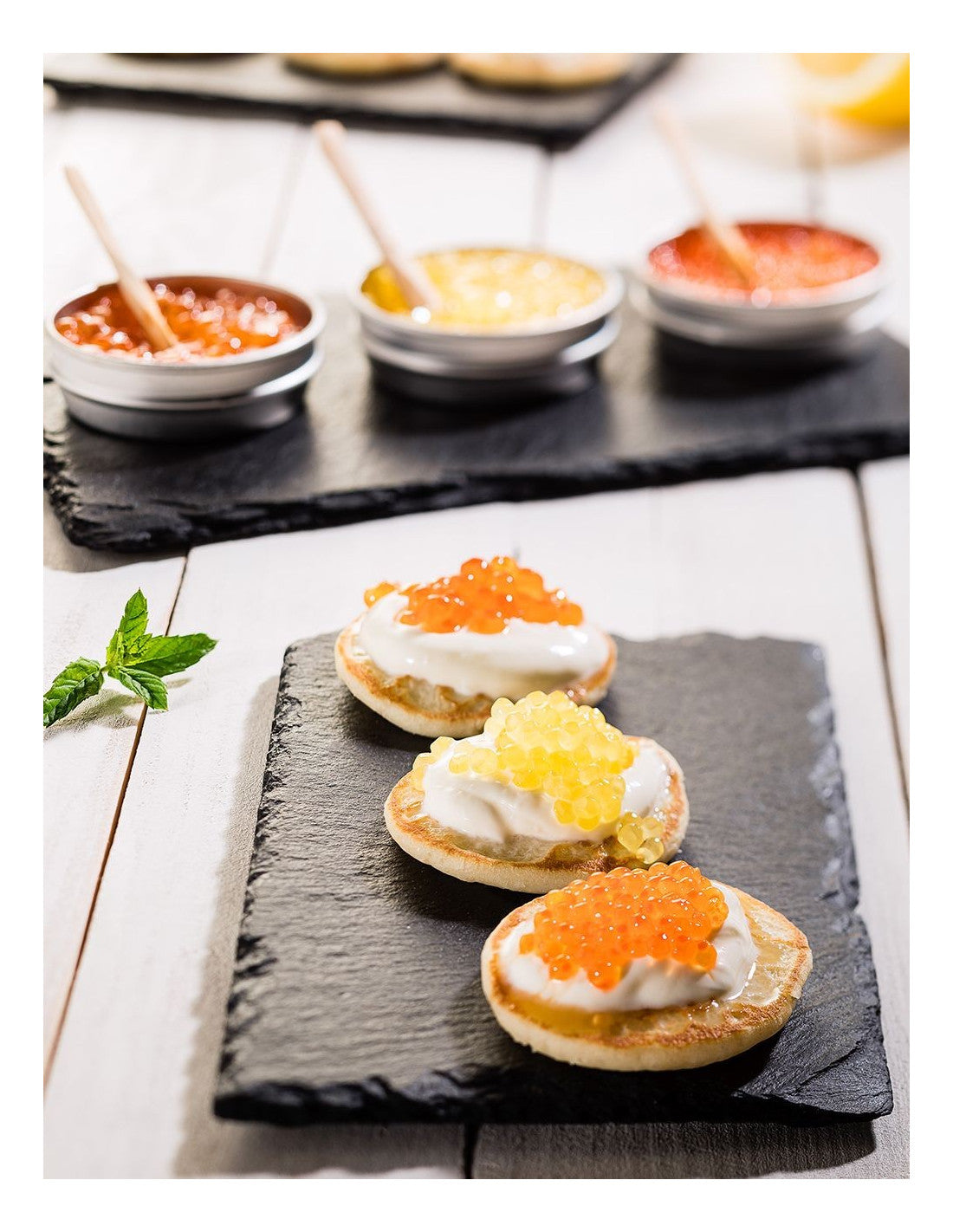 Minis Blinis per 16