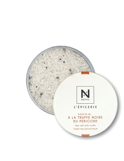 Salt flower with black truffle